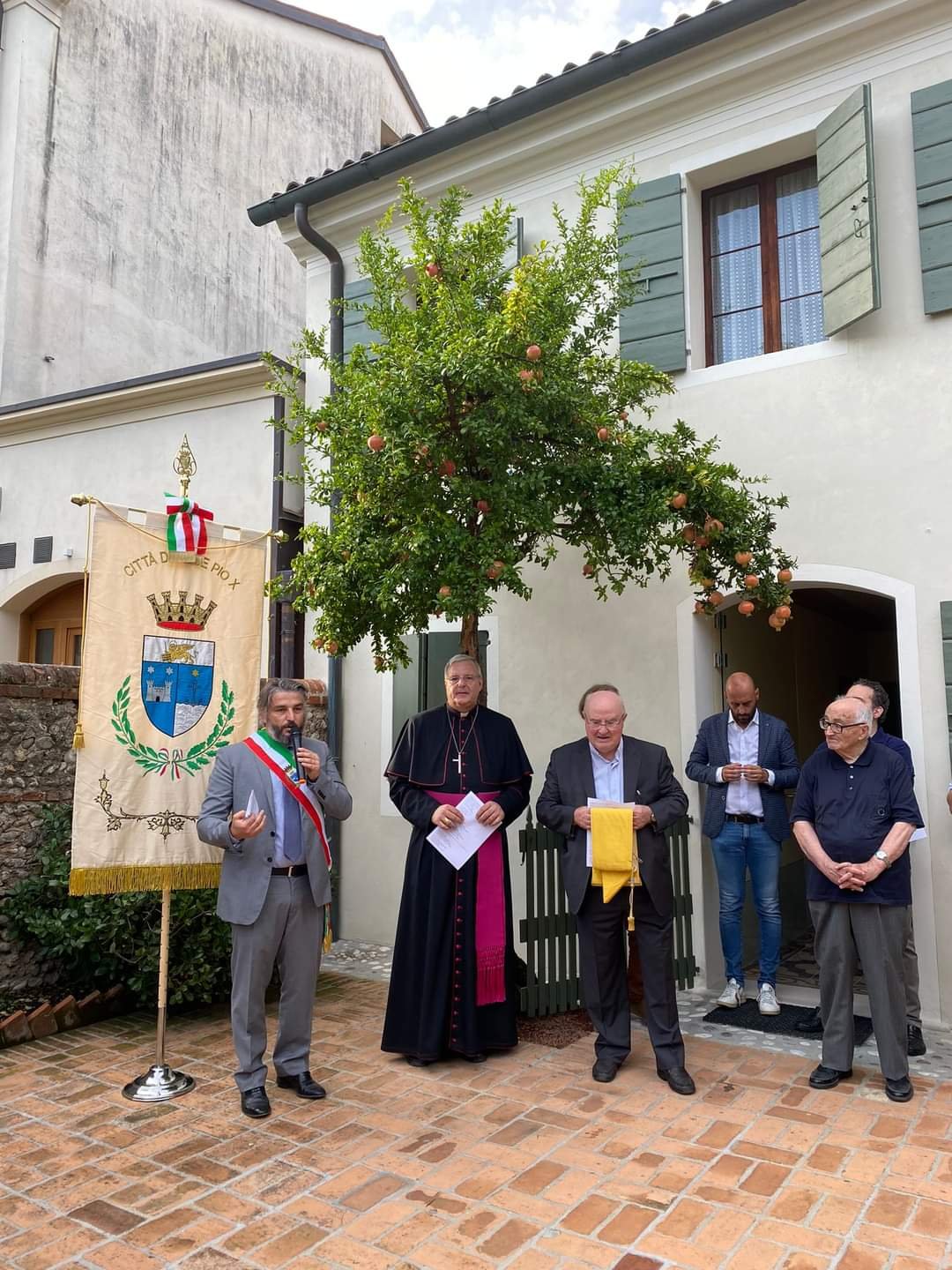 Inaugurazione restauro Casa Natale di S. Pio X