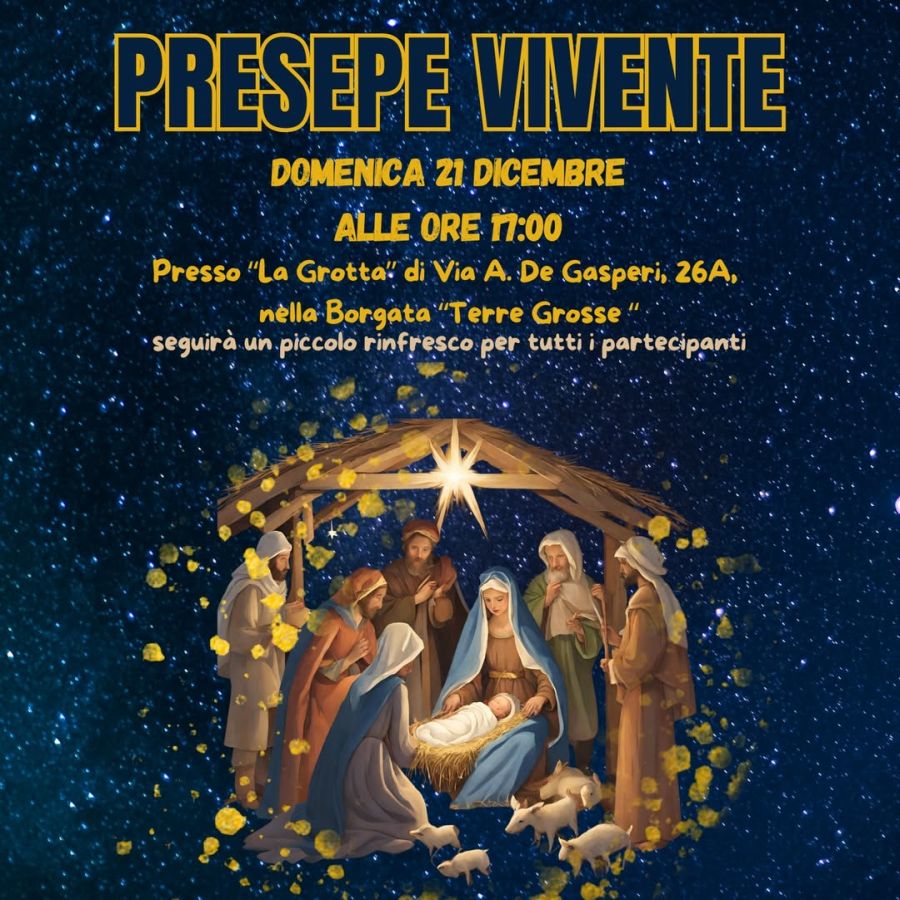 2025 12 21 Presepe vivente ProLoco TerreGrosse
