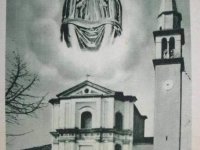 Immagine della Madonna delle Cendrole sopra il Santuario.